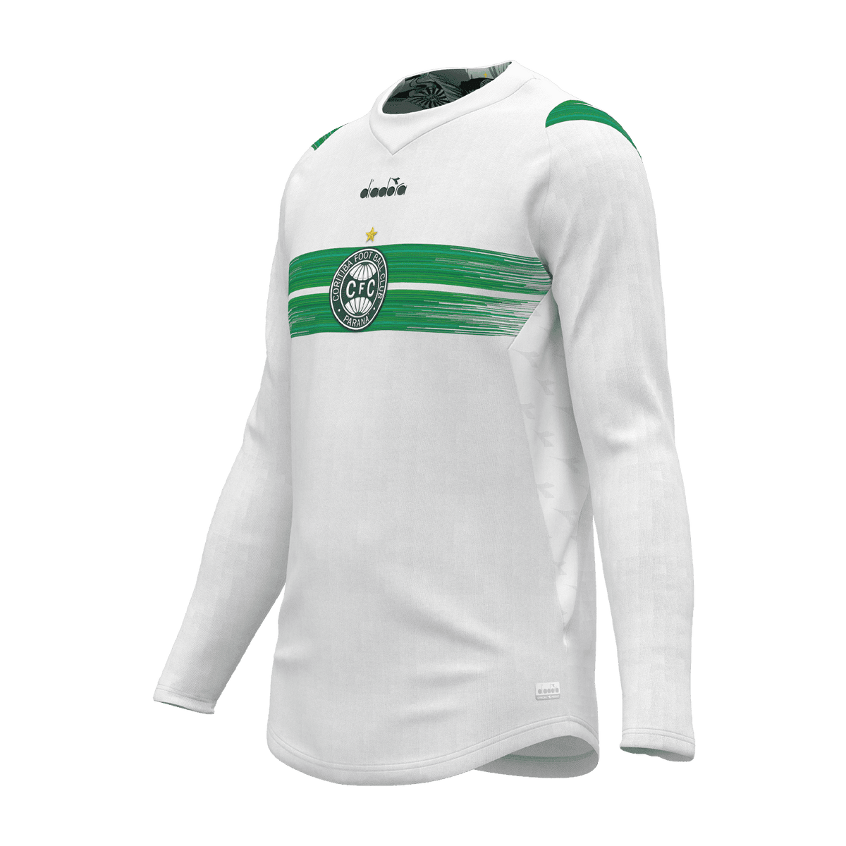 Camisa Home Squadra 2024 Manga Longa Masculina